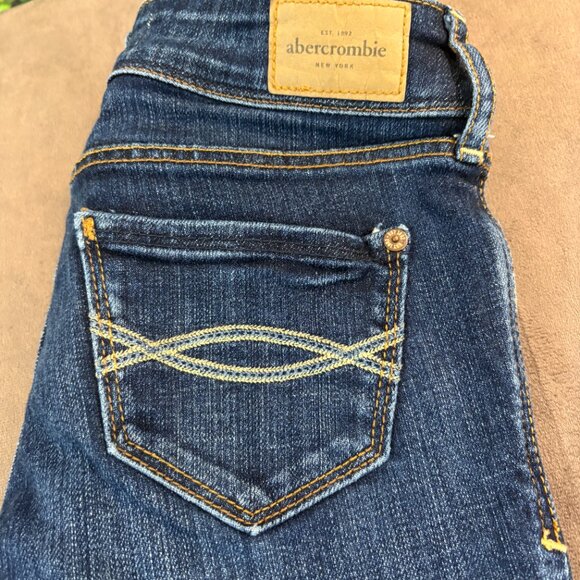 Abercrombie Kids Cute Stretch Straight Leg Girls Jean Size 12 (SKU: 176G) - Picture 9 of 13